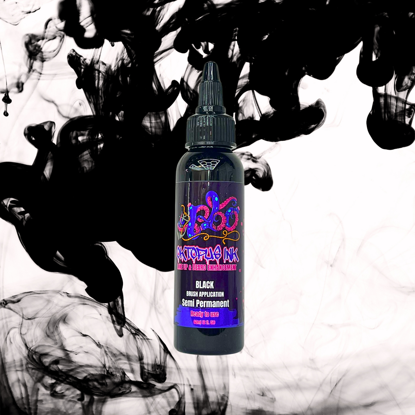 PBO Oktopus Ink Line-Up & Beard Enhancement BLACK-BRUSH ONLY