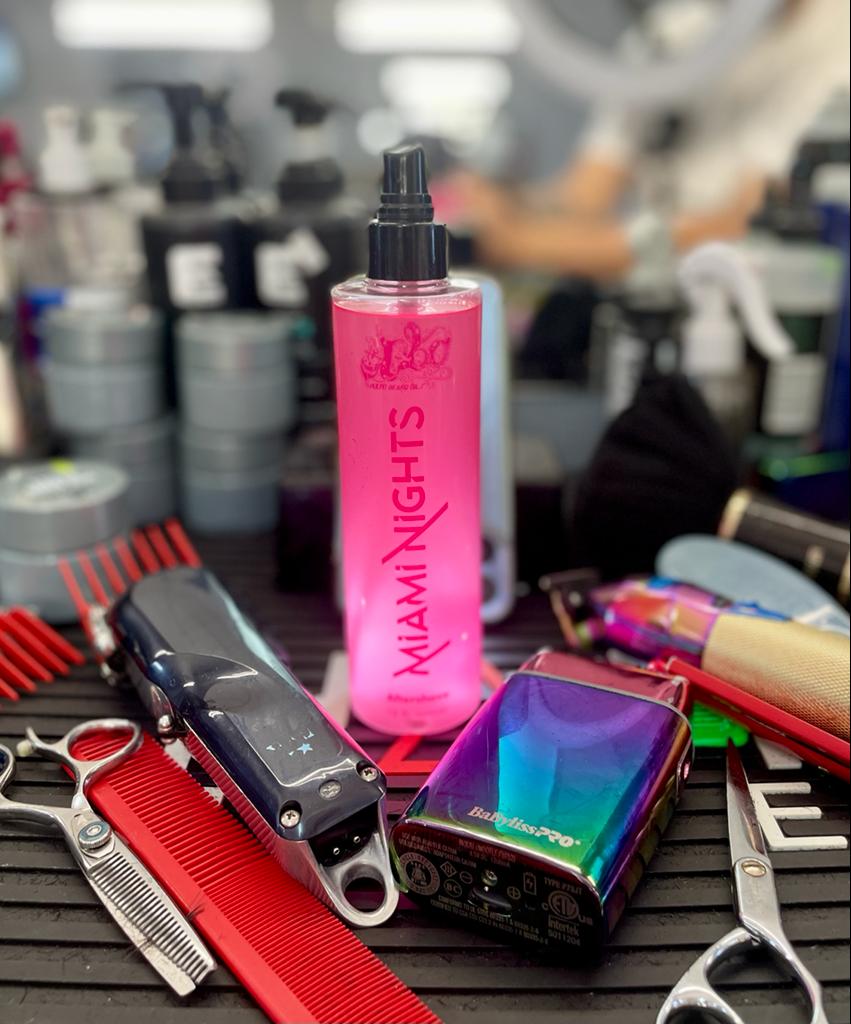 Men aftershave for barbers. Apply aftershave after haircut. After shave has mango scented cologne.