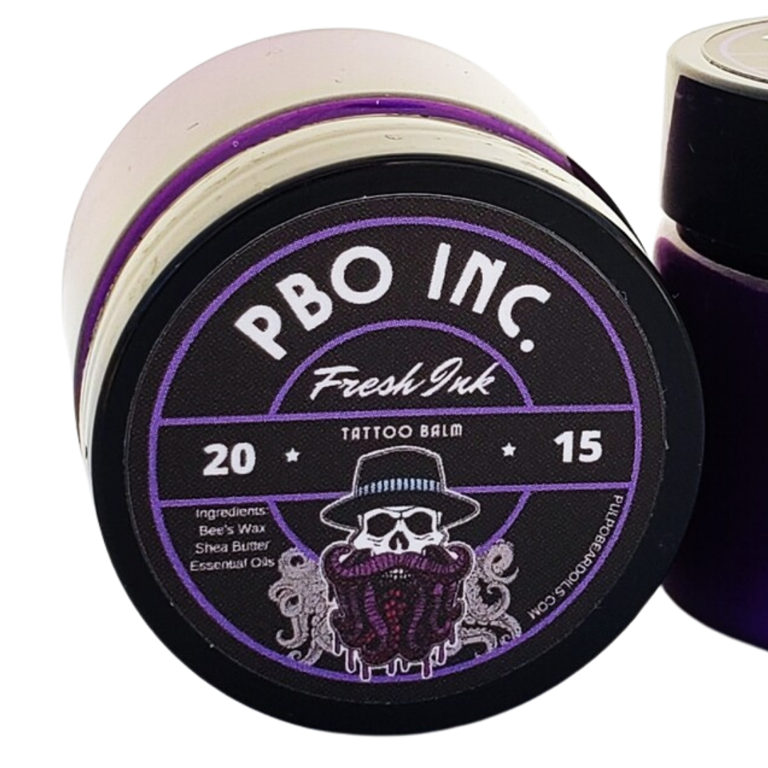 Scented tattoo balm